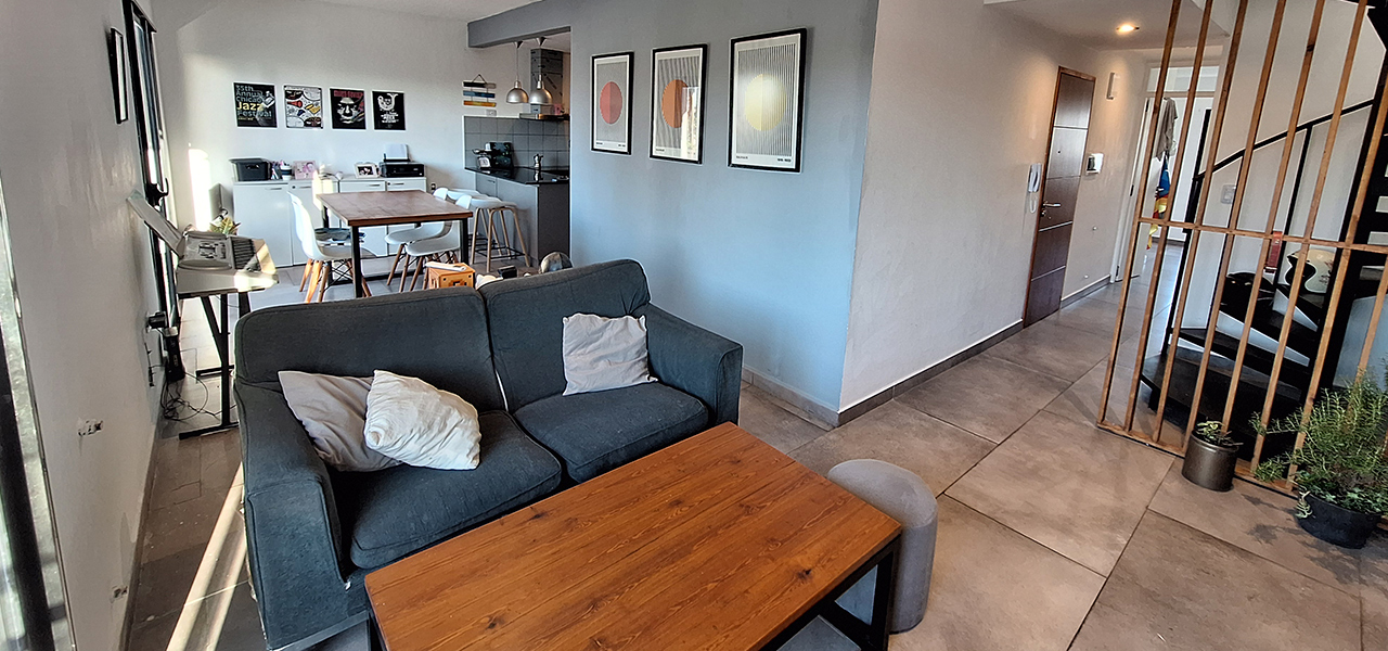 Departamento la plata con balcón 