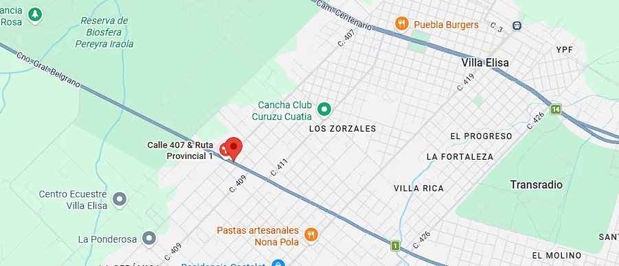 Referencia de ubicación